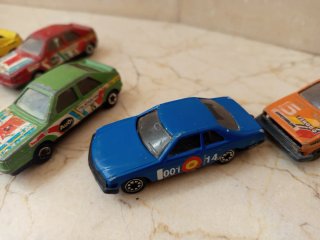Guisval - Lote antiguos 5 coches juguete