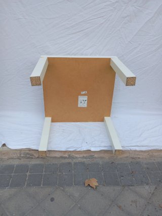 !OCASIÓN! Mesa auxiliar Ikea Lack blanca 55x55 cm