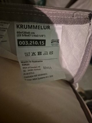 Cuna IKEA GULLIVER + Colchón KRUMMELUR 60x120