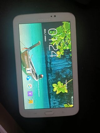 Tablet pequeña Samsung Blanca para Niños