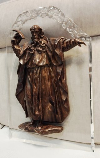 Escultura del Profeta Isaías 60x40 CT