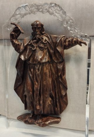 Escultura del Profeta Isaías 60x40 CT