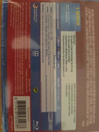 Blu-ray Ant-Man y la Avispa (Español)