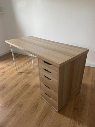 Escritorio de oficina madera y metal