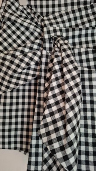Falda pantalón cuadros Vichy Zara. Talla M.