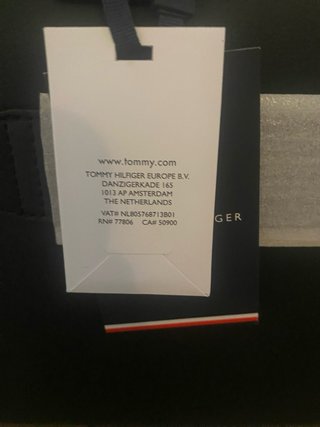 Bolso de viaje unisex Tommy Hilfiger negro