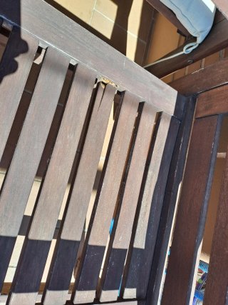 Sillas de exterior Applaro de madera
