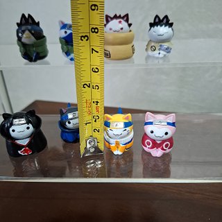 Set 8 Figure Gashapon Naruto Gattini