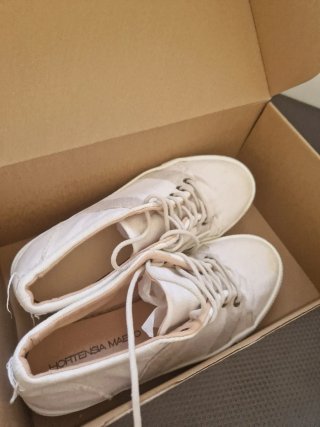 Zapatillas niño Hortensia Maeso Beige/Blanco