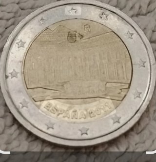 Moneda 2€ España 2011 Patio de los leones Granada
