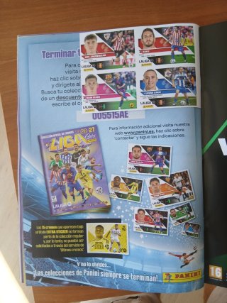 Álbum Cromos Liga 2026-27 Panini