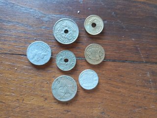 Lote de monedas españolas antiguas