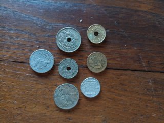 Lote de monedas españolas antiguas