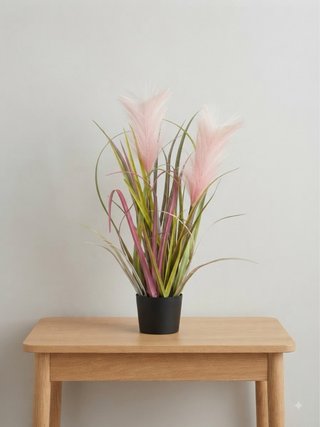 Pianta decorativa con fiori rosa