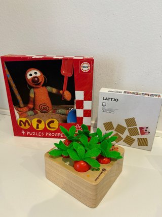 Juegos de Puzzles y Memory Educa Mic