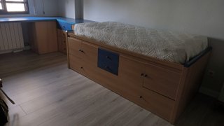 Dormitorio juvenil completo madera