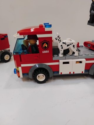 Lote LEGO City Bomberos 2 Vehículos