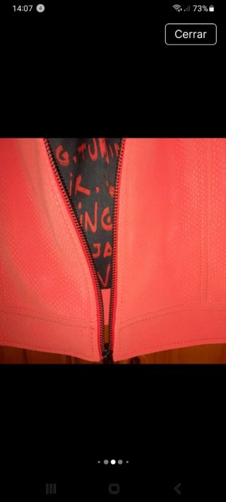 Chaqueta Desigual naranja sin estrenar