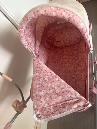 Carro Muñecas De Cuevas Lady Chic Rosa