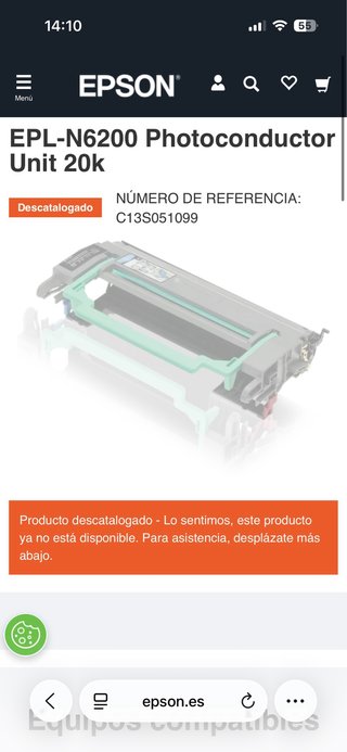 Photoconductor Epson EPL 6200