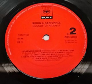 Vinilo Simon & Garfunkel Sounds of Silence