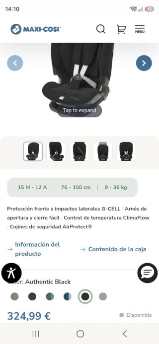 Maxi-Cosi Titan Pro i-Size Silla Coche