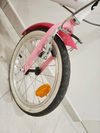 Bicicleta infantil Btwin 500 16 rosa
