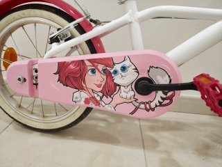Bicicleta infantil Btwin 500 16 rosa