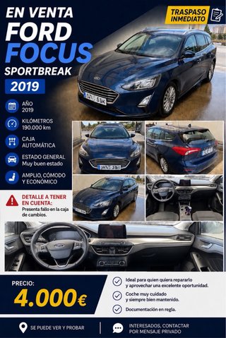 Ford Focus 2019