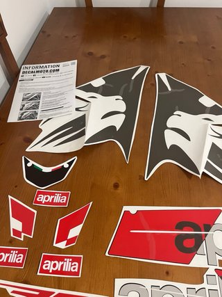 Kit adhesivos vinilo Aprilia RS 125 2006