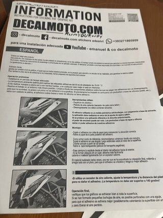 Kit adhesivos vinilo Aprilia RS 125 2006