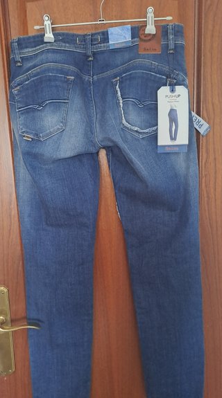 Pantalón vaquero Salsa Patchwork