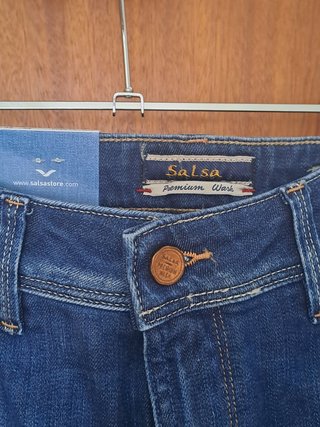 Pantalón vaquero Salsa Patchwork