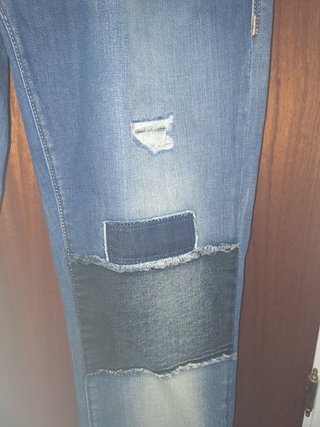 Pantalón vaquero Salsa Patchwork