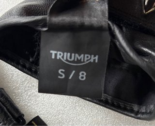 Guantes Triumph Piel Gore-Tex Talla S