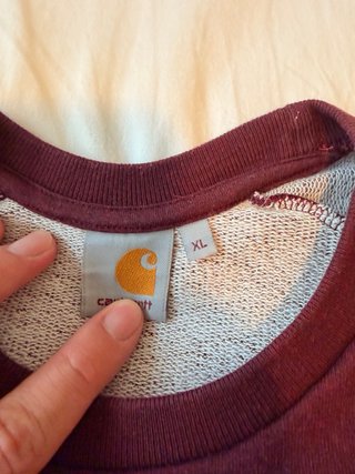 Sudadera Carhartt WIP Team 04 Burdeos
