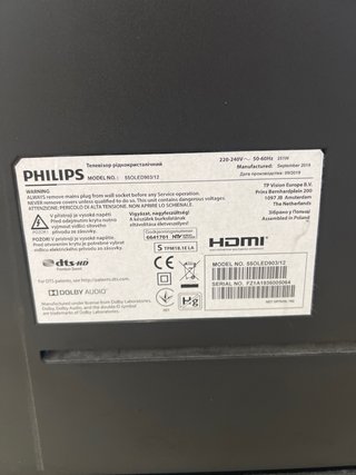 Philips 55OLED903/12 55" OLED - No enciende
