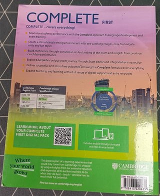 Cambridge Complete First Student's Book (B2)