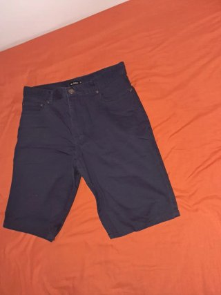 Bermuda Inextenso Talla 28 Azul
