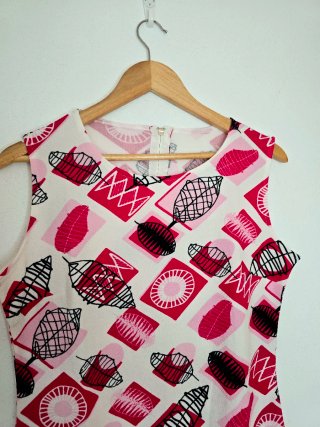 Vestido estampado mujer talla L