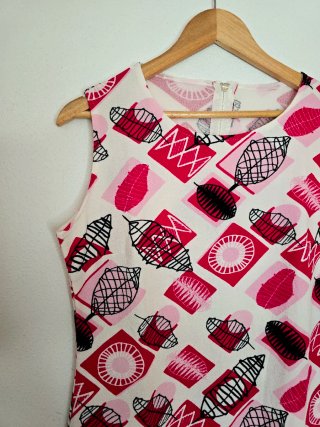 Vestido estampado mujer talla L