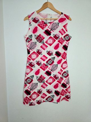 Vestido estampado mujer talla L