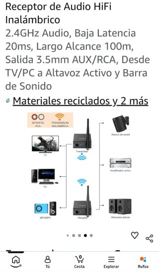 Emisor receptor Hifi