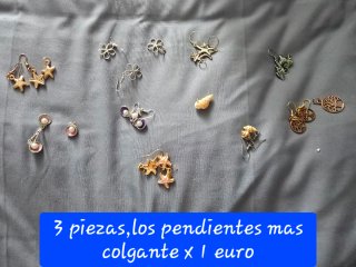 Pendientes Madera (1€ cada uno)