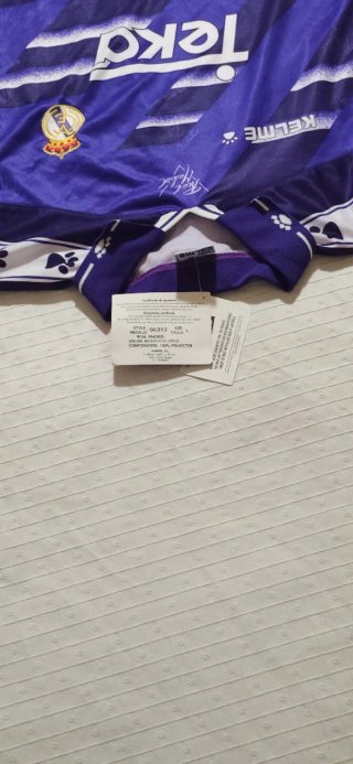 Camiseta R Madrid Kelme Vintage Talla L