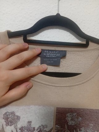 Sudadera Beige Van Gogh Primark