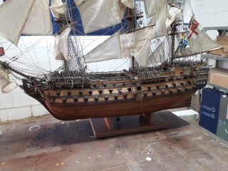 Barco de colección hecho a mano