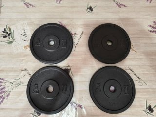 4 Pesas 5 kg