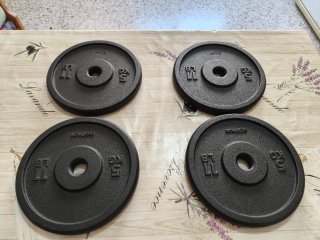 4 Pesas 5 kg