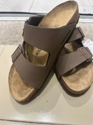 Sandalias Birkenstock Piel Marrón